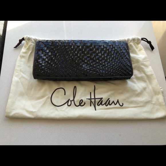 Cole Haan Handbags - Cole Haan Black patent leather clutch